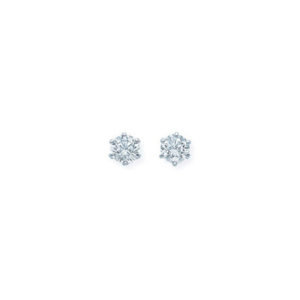 プラチナ ダイヤモンド ピアス 0.48カラット | ワンツーショップ